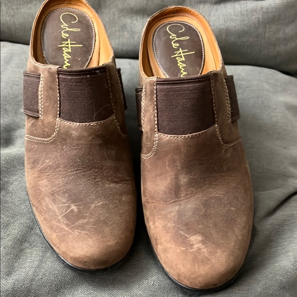 Cole Haan Brown Loafers Slip-On Shoes